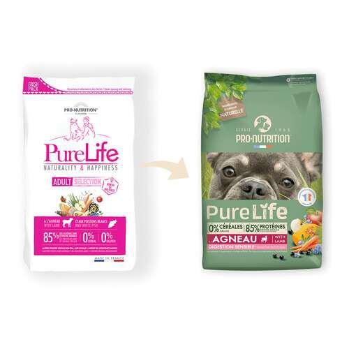 PURELIFE Adult Sensitive with Lamb (Bárányos-Hipoallergén 11kg)