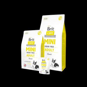 BRIT CARE MINI GRAIN FREE ADULT LAMB  2kg