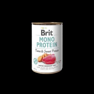 BRIT MONO PROTEIN TUNA & SWEET POTATO 400 G  (1db)