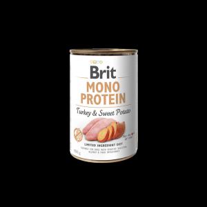 BRIT MONO PROTEIN TURKEY & SWEET POTATO 400 G  (1db)