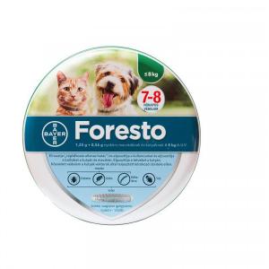 Foresto kullancs- és bolhanyakörv macskáknak és 8kg alatti kutyáknak (38 cm)