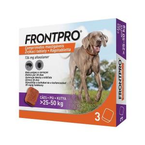 Frontpro 136 mg rágótabletta 25-50 kg testű kutyáknak  (1 db)