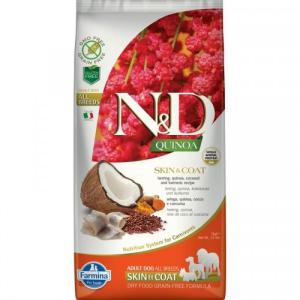 N&D Dog Quinoa Skin&Coat; Hering 7kg