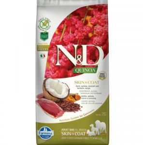 N&D Dog Quinoa Skin&Coat; Kacsa 7kg