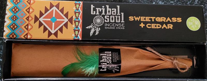 Tribal Soul - Sweetgrass+Cedar füstölő