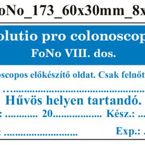 FoNo 173 Solutio pro colonoscopia 60x30mm (24db/ ív)