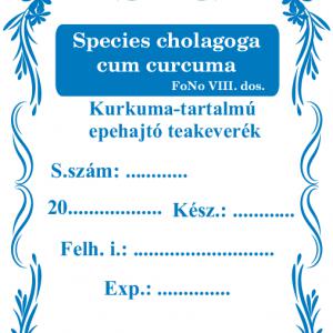 FoNo 184 Species cholagoga cum curcuma 80x60mm (9db/ ív)